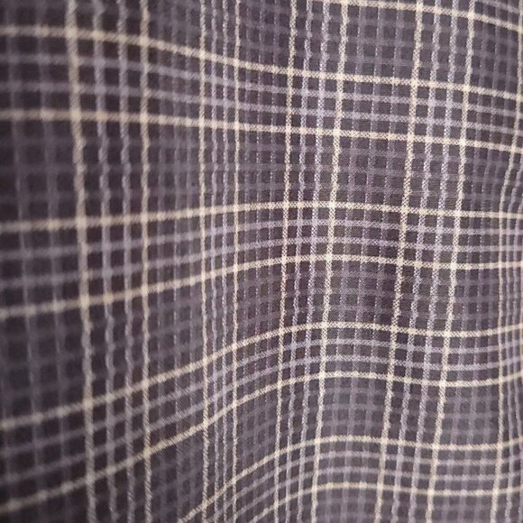 Stone Hill Mens Grey Plaid Reversible Fleece Windbreaker Vest XXL - Picture 5 of 9